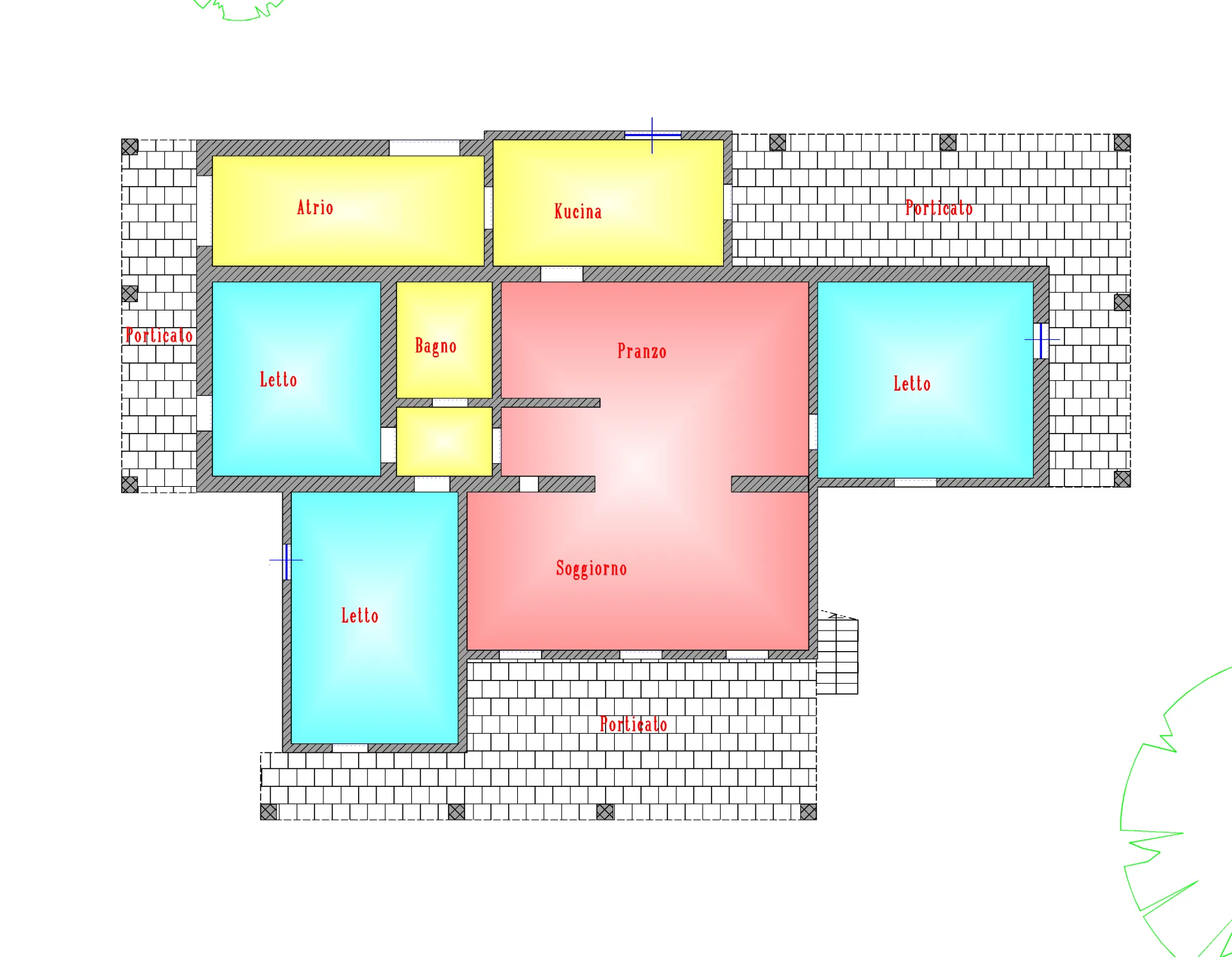 Planimetria - Villetta